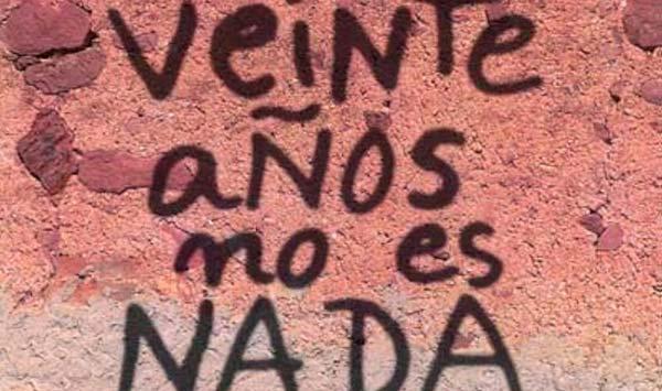 PORTADA VEINTE AÑOS NO ES NADA